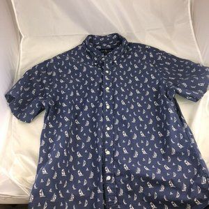 Men’s XL short sleeve slim fit Ralph Lauren button